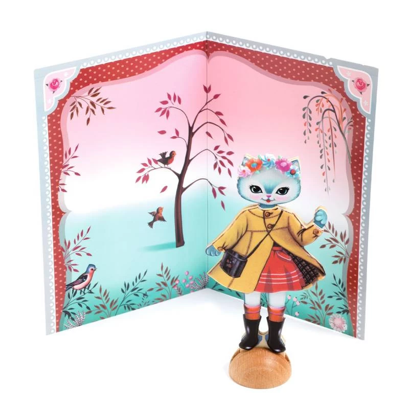 Activité De Collage "Little Dressing" DJECO 3 Activité De Collage "Little Dressing" DJECO