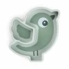 Assiette Compartimentée En Silicone "Stick&Stay Snack Plate Birdee Green" DONE BY DEER -Bébés Produits Magasin assiette compartimentee en silicone stickstay snack plate birdee green done by deer