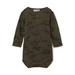 Body Manches Longues En Laine "NBMWUPPO WOOL/CO LS BODY XXII" NAME IT