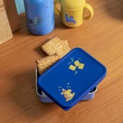 Boîte à Goûter "Puce & Pilou" MOULIN ROTY -Bébés Produits Magasin boite a gouter puce pilou moulin roty 3