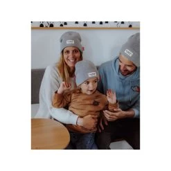 Bonnet "Urban Grey" HELLO HOSSY -Bébés Produits Magasin bonnet hello hossy 29
