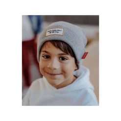 Bonnet "Urban Grey" HELLO HOSSY -Bébés Produits Magasin bonnet hello hossy 30