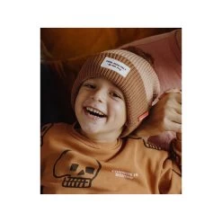 Bonnet "Block Coffe" HELLO HOSSY -Bébés Produits Magasin bonnet hello hossy 41