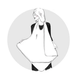 Cape De Bain Tablier En Bambou "Vert De Gris" BB&CO -Bébés Produits Magasin cape de bain tablier en bombou mousse de lait bbco 7