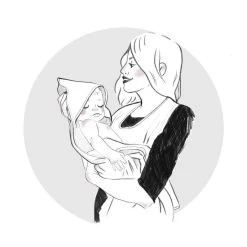 Cape De Bain Tablier En Bambou "Vert De Gris" BB&CO -Bébés Produits Magasin cape de bain tablier en bombou mousse de lait bbco 8