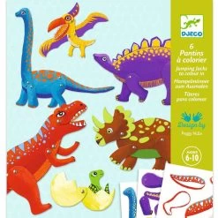Coloriages Surprises "Dinos " DJECO 11 Coloriages Surprises "Dinos " DJECO -Bébés Produits Magasin coloriages surprises dinos djeco 4