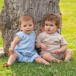 Combishort éponge Manches Courtes BB&CO -Bébés Produits Magasin combishort eponge manches courtes bbco 2