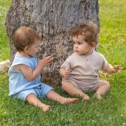 Combishort éponge Manches Courtes BB&CO -Bébés Produits Magasin combishort eponge manches courtes bbco 3