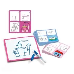 Dessinez Step By Step "Joséphine And Co" Eduludo DJECO -Bébés Produits Magasin dessinez step by step josephine and co eduludo djeco 2