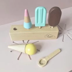 Ensemble De Jeu De Glaces En Bois FSC 100 % CAM CAM -Bébés Produits Magasin ensemble de jeu de glaces en bois fsc 100 cam cam 2
