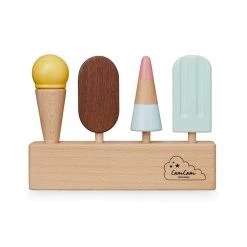 Ensemble De Jeu De Glaces En Bois FSC 100 % CAM CAM -Bébés Produits Magasin ensemble de jeu de glaces en bois fsc 100 cam cam 4