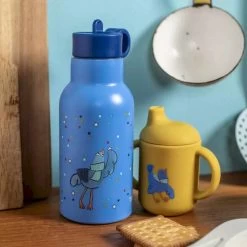 Gourde "Puce & Pilou" MOULIN ROTY -Bébés Produits Magasin gourde puce pilou moulin roty 2