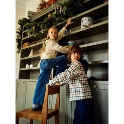 Jean Coupe Large "NKFROSE HW WIDE JEANS 1411" NAME IT -Bébés Produits Magasin jean coupe large nkfrose hw wide jeans 1411 name it 3