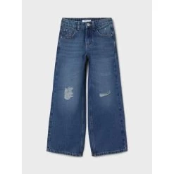 Jean Coupe Large "NKFROSE HW WIDE JEANS 1411" NAME IT -Bébés Produits Magasin jean coupe large nkfrose hw wide jeans 1411 name it 5