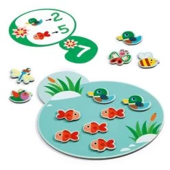 Jeu "Addition" DJECO -Bébés Produits Magasin jeu addition djeco 2