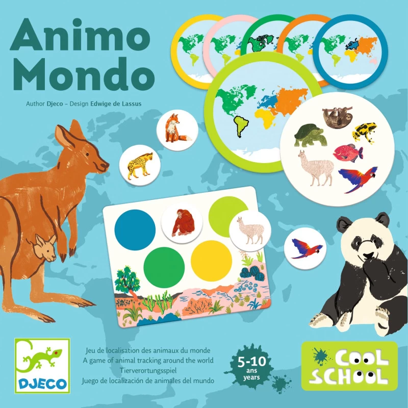 Jeu De Loto "Animo Mondo" DJECO 4 Jeu De Loto "Animo Mondo" DJECO – Image 2