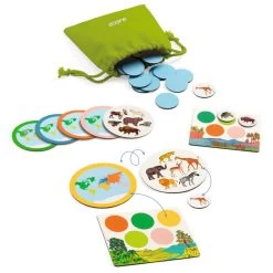 Jeu De Loto "Animo Mondo" DJECO 7 Jeu De Loto "Animo Mondo" DJECO -Bébés Produits Magasin jeu de loto animo mondo djeco 2
