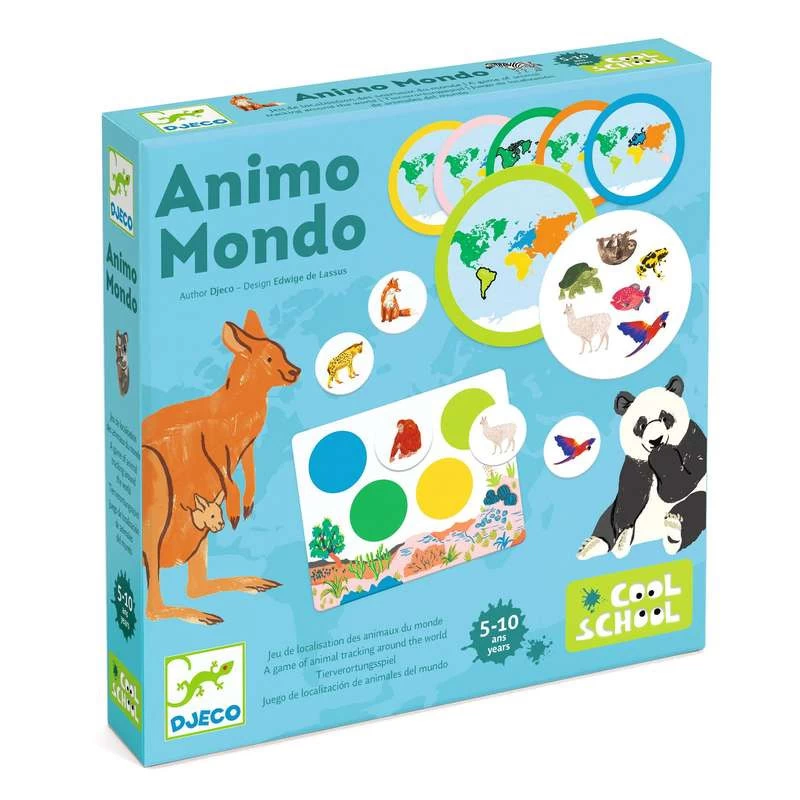 Jeu De Loto "Animo Mondo" DJECO 3 Jeu De Loto "Animo Mondo" DJECO