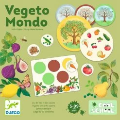 Jeu De Loto "Vegeto Mondo" DJECO -Bébés Produits Magasin jeu de loto vegeto mondo djeco 1