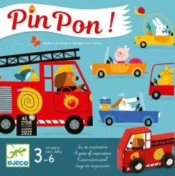 Jeu De Société "PinPon !" DJECO -Bébés Produits Magasin jeu de societe pinpon djeco 3
