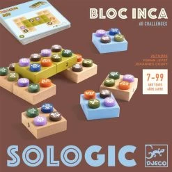 Jeu Sologic "Bloc Inca" DJECO -Bébés Produits Magasin jeu sologic bloc inca djeco 2