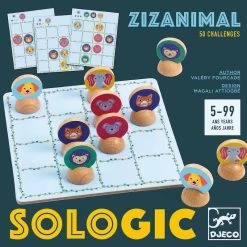 Jeu Sologic "Zizanimal" DJECO -Bébés Produits Magasin jeu sologic zizanimal djeco 2