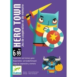 Jeux De Cartes "Hero Town" DJECO -Bébés Produits Magasin jeux de cartes hero town djeco 1