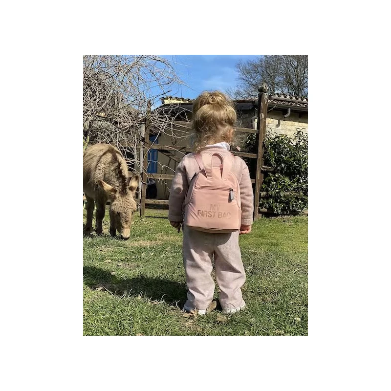 Sac à Dos "My First Bag" Rose Cuivre CHILDHOME 7 Sac à Dos "My First Bag" Rose Cuivre CHILDHOME – Image 5