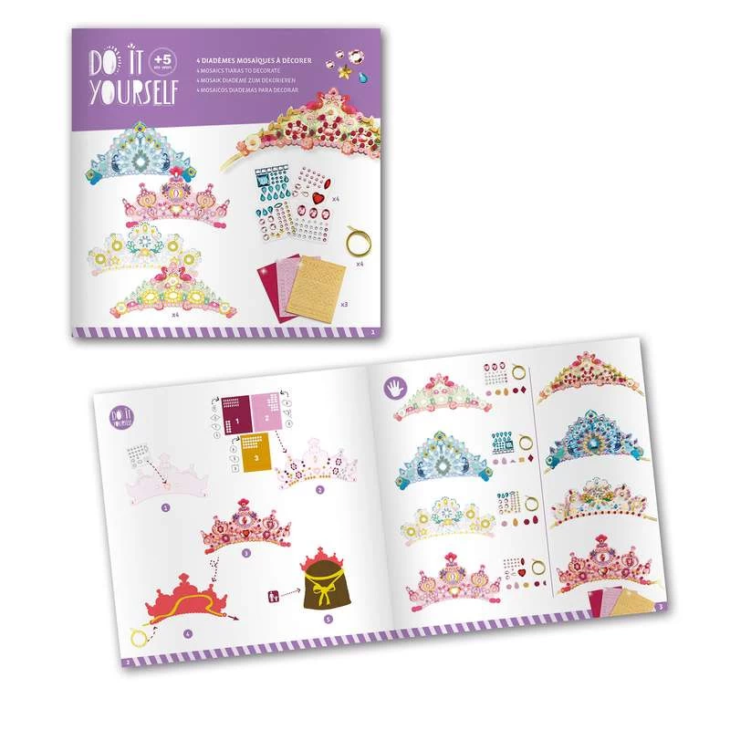 Kit Créatif "Comme Une Princesse" DJECO 3 Kit Créatif "Comme Une Princesse" DJECO