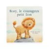 Livre "Rory Le Courageux Petit Lion" JELLYCAT -Bébés Produits Magasin livre rory le courageux petit lion jellycat