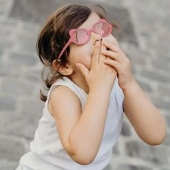 Lunettes 1-2ans "Sun Ourson" Rose Antik KI ET LA -Bébés Produits Magasin lunettes 1 2ans sun ourson rose antik ki et la 2