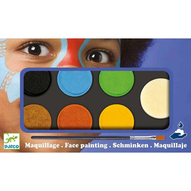 Djeco Maquillage Enfant "Palette 6 Couleurs - Nature" DECO 3 Djeco Maquillage Enfant "Palette 6 Couleurs - Nature" DECO