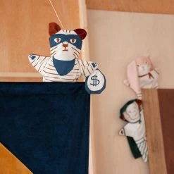 Marionnette "Tiger" Nobodinoz -Bébés Produits Magasin marionnette tiger nobodinoz 1