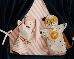 Marionnette "Tiger" Nobodinoz -Bébés Produits Magasin marionnette tiger nobodinoz 2