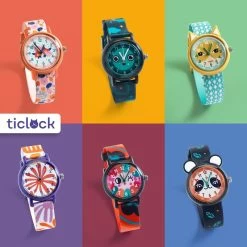 Montre Enfant Double Lecture "Ticlock Cheval" DJECO -Bébés Produits Magasin montre enfant double lecture ticlock cheval djeco 5