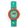 Montre Enfant Double Lecture "Ticlock Super Hero" DJECO -Bébés Produits Magasin montre enfant double lecture ticlock super hero djeco
