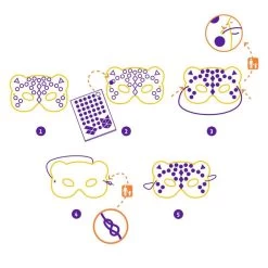 Mosaiques Stickers "Animaux De La Jungle" DJECO -Bébés Produits Magasin mosaiques stickers animaux de la jungle djeco 2