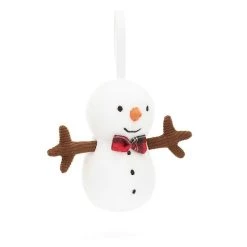 Peluche Bonhomme De Neige "Festive Folly Snowman" JELLYCAT