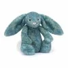 Peluche Lapin "Bashful Luxe Bunny Azure" Medium JELLYCAT