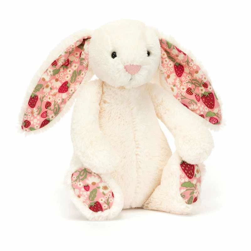 Peluche Lapin "Blossom Cream Bunny Berry" JELLYCAT 4 Peluche Lapin "Blossom Cream Bunny Berry" JELLYCAT – Image 2
