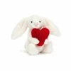 Peluche Lapin "Little Red Love Heart Bashful Bunny" Small JELLYCAT" -Bébés Produits Magasin peluche lapin little red love heart bashful bunny small jellycat