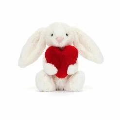 Peluche Lapin "Red Love Heart Bashful Bunny" Medium JELLYCAT" -Bébés Produits Magasin peluche lapin red love heart bashful bunny medium jellycat 3
