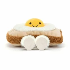 Peluche œufs Sur Toast "Egglantine Egg On Toast" JELLYCAT