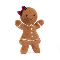 Peluche Pain D'épices "Jolly Gingerbread Ruby" Original JELLYCAT