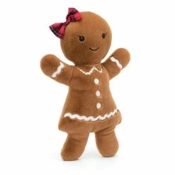 Peluche Pain D'épices "Large Jolly Gingerbread Ruby" JELLYCAT