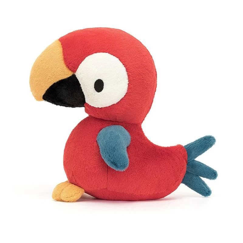 Peluche Perroquet "Bodacious Beak Parrot" JELLYCAT 4 Peluche Perroquet "Bodacious Beak Parrot" JELLYCAT – Image 2