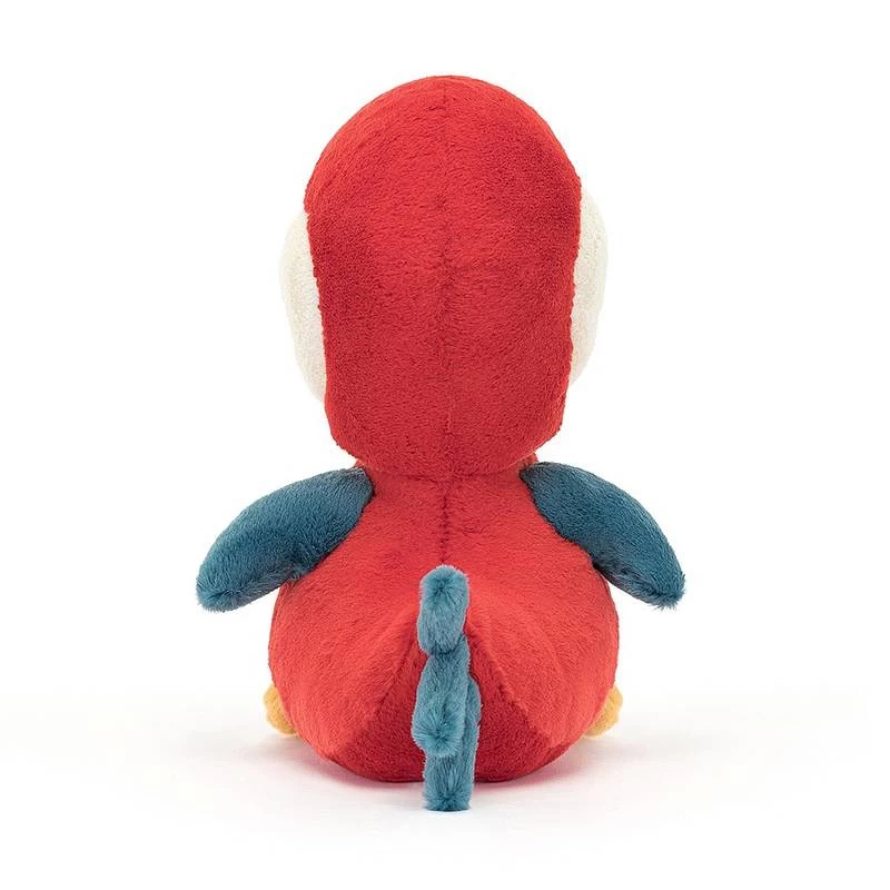 Peluche Perroquet "Bodacious Beak Parrot" JELLYCAT 5 Peluche Perroquet "Bodacious Beak Parrot" JELLYCAT – Image 3