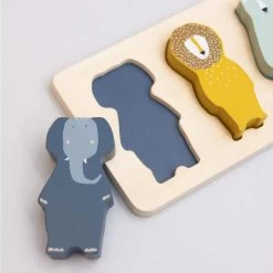 Puzzle De Formes En Bois TRIXIE -Bébés Produits Magasin puzzle de formes en bois trixie 2