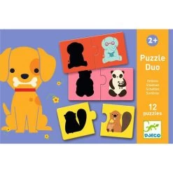 Puzzle "duo Ombres" DJECO -Bébés Produits Magasin puzzle duo ombres djeco 2