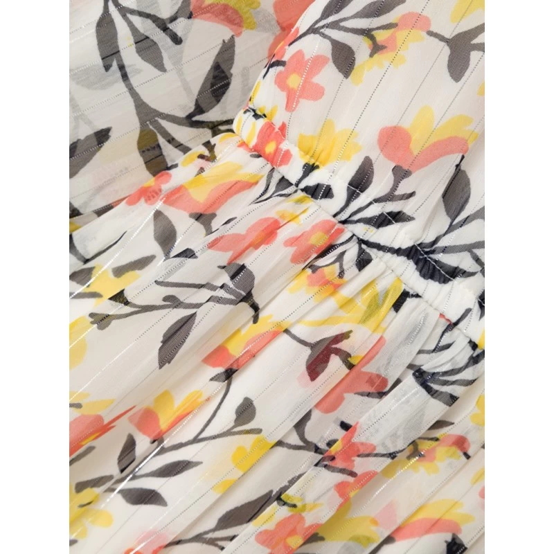 Robe Fleurie à Manches Longues "NKFTIRANCE LS DRESS PS" NAME IT 5 Robe Fleurie à Manches Longues "NKFTIRANCE LS DRESS PS" NAME IT – Image 3